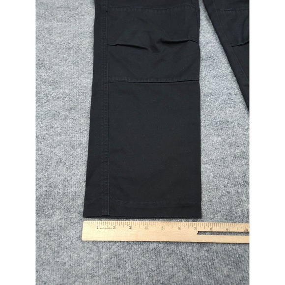 Empyre Cargo Pants Men's 28 ( FITS 28 x 25) *HEMMED* Black - Picture 2 of 14